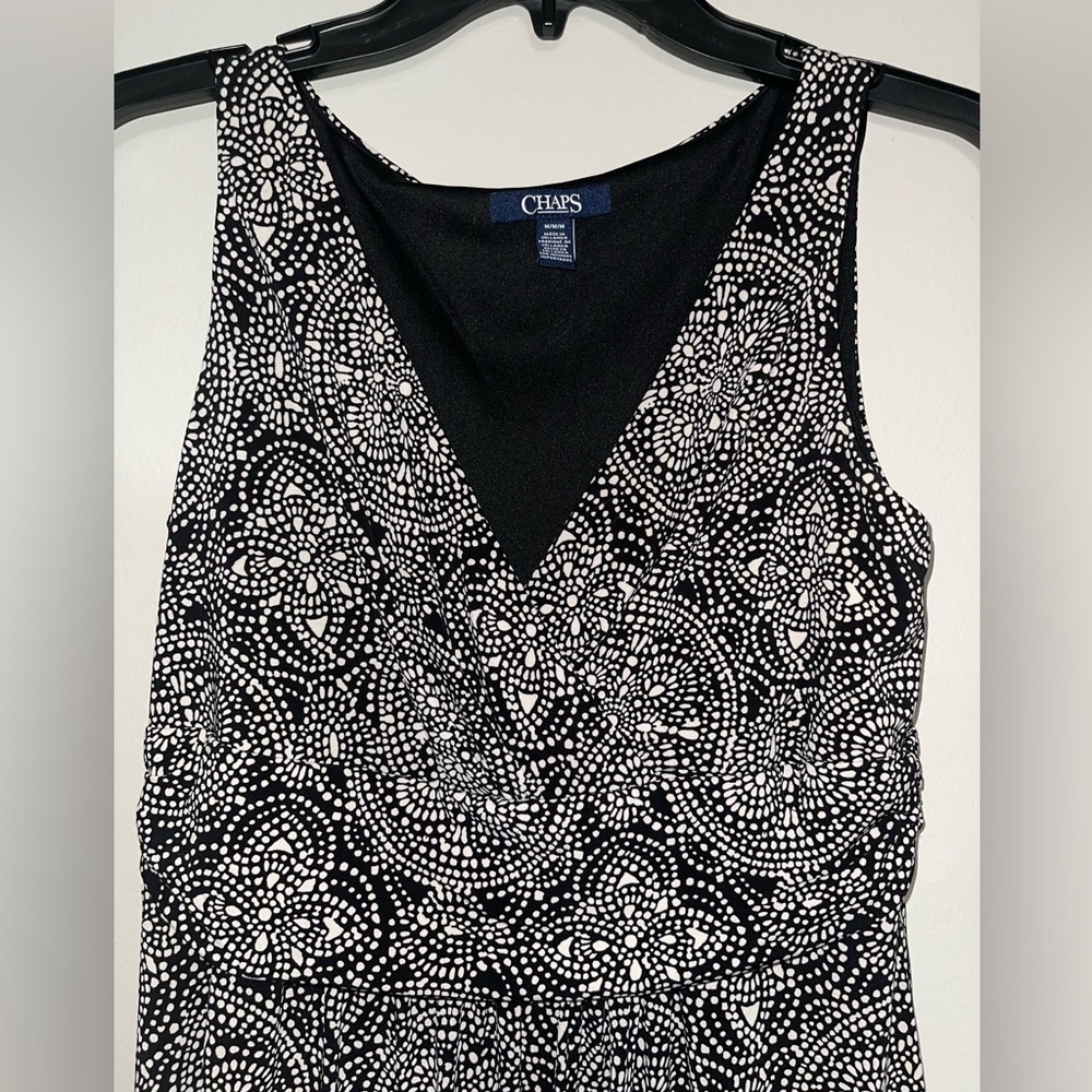 Chaps Women’s Sleeveless Maxi Dress Size Medium - Picture 2 of 4